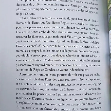 Roulottes Les Alpaguettes * Saint-Romain-de-Benet